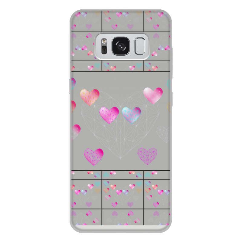 Printio Чехол для Samsung Galaxy S8 Plus, объёмная печать low poly heart printio чехол для samsung galaxy s8 объёмная печать полигональный узор
