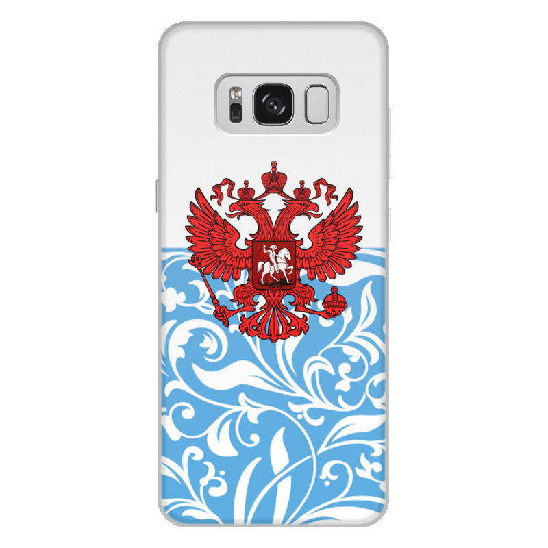 Printio Чехол для Samsung Galaxy S8 Plus, объёмная печать Россия printio чехол для samsung galaxy s8 plus объёмная печать штрих код леса
