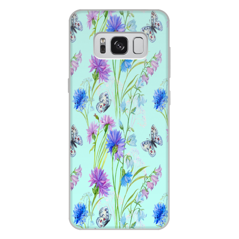 Printio Чехол для Samsung Galaxy S8 Plus, объёмная печать Бабочки