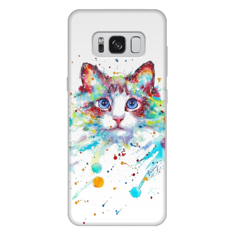 Printio Чехол для Samsung Galaxy S8 Plus, объёмная печать Кошки. магия красоты printio чехол для iphone 6 plus объёмная печать кошки магия красоты