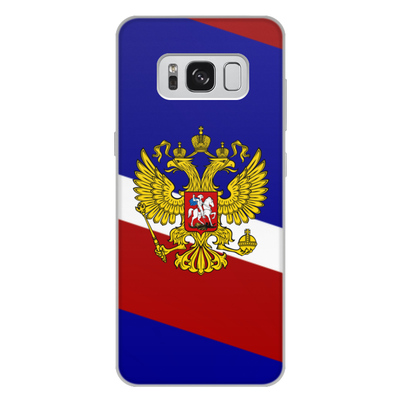 Printio Чехол для Samsung Galaxy S8 Plus, объёмная печать Russia
