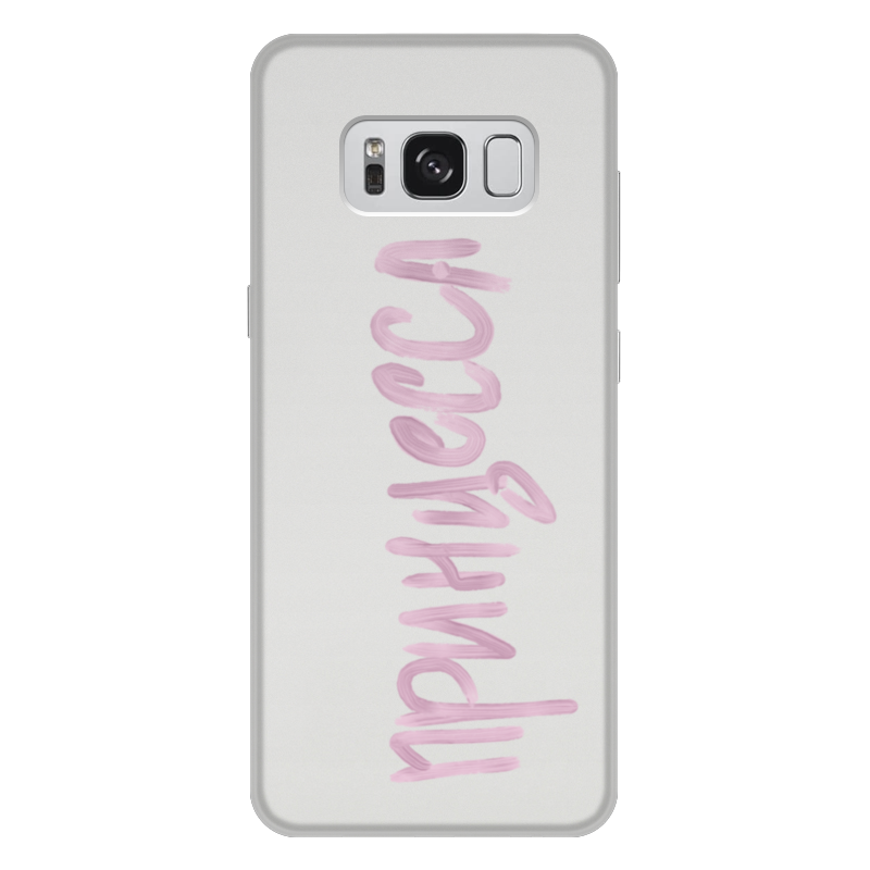 Printio Чехол для Samsung Galaxy S8 Plus, объёмная печать Принцесса