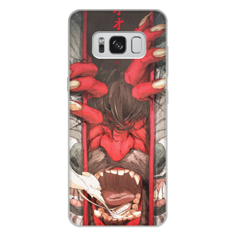 Printio Чехол для Samsung Galaxy S8 Plus, объёмная печать Демон борщ т древнее знание китайских мудрецов