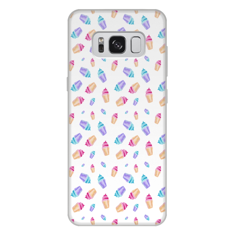 Printio Чехол для Samsung Galaxy S8 Plus, объёмная печать Сладости printio чехол для samsung galaxy s8 plus объёмная печать пляж моря