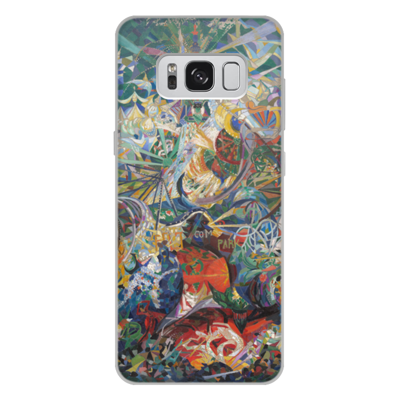 Printio Чехол для Samsung Galaxy S8 Plus, объёмная печать Битва огней, кони-айленд (джозеф стелла)