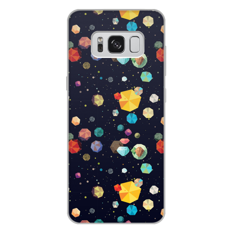 Printio Чехол для Samsung Galaxy S8 Plus, объёмная печать Космос printio чехол для samsung galaxy s8 объёмная печать узор цветов