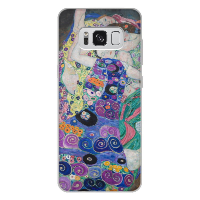 Printio Чехол для Samsung Galaxy S8 Plus, объёмная печать Дева (невинность) (густав климт) printio чехол для iphone 8 объёмная печать дева невинность густав климт