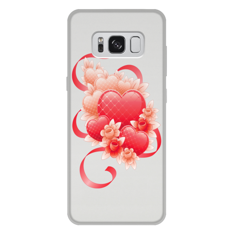 Printio Чехол для Samsung Galaxy S8 Plus, объёмная печать Любимой на 14 февраля