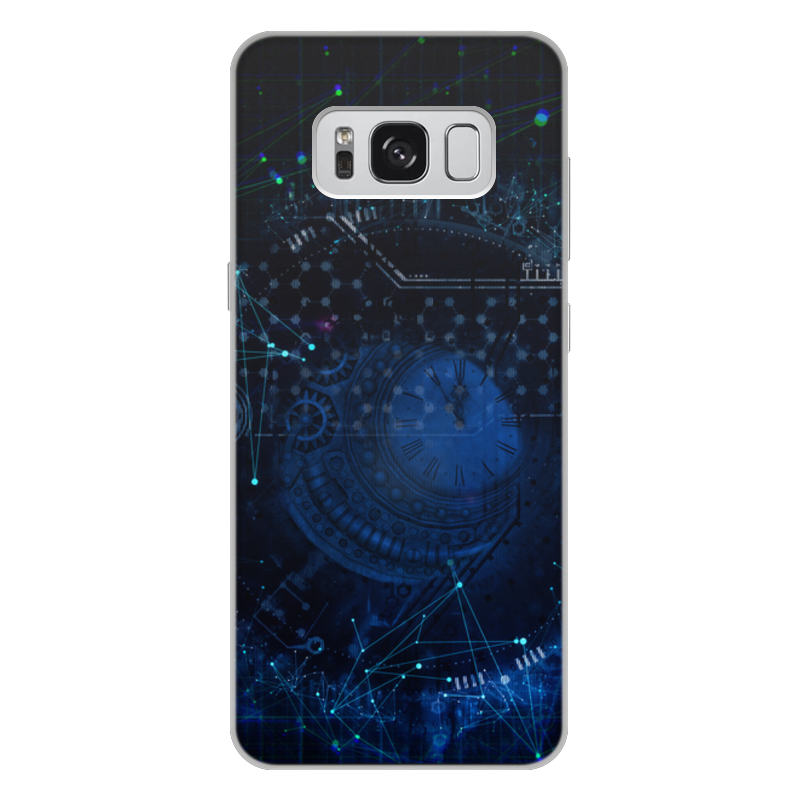 Printio Чехол для Samsung Galaxy S8 Plus, объёмная печать Техно re pa чехол накладка soft sense для samsung galaxy a31 синий
