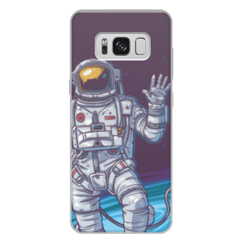 Printio Чехол для Samsung Galaxy S8 Plus, объёмная печать Space