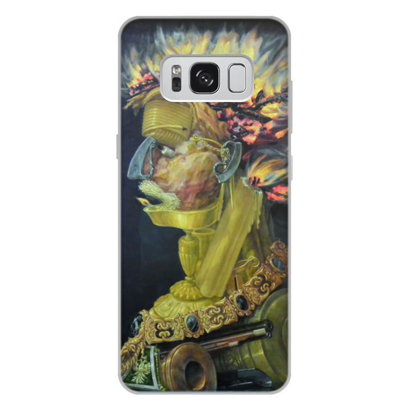 Printio Чехол для Samsung Galaxy S8 Plus, объёмная печать Огонь (картина джузеппе арчимбольдо) printio чехол для samsung galaxy s8 объёмная печать огонь картина джузеппе арчимбольдо