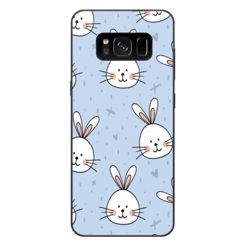 Printio Чехол для Samsung Galaxy S8 Plus, объёмная печать Милый кролик