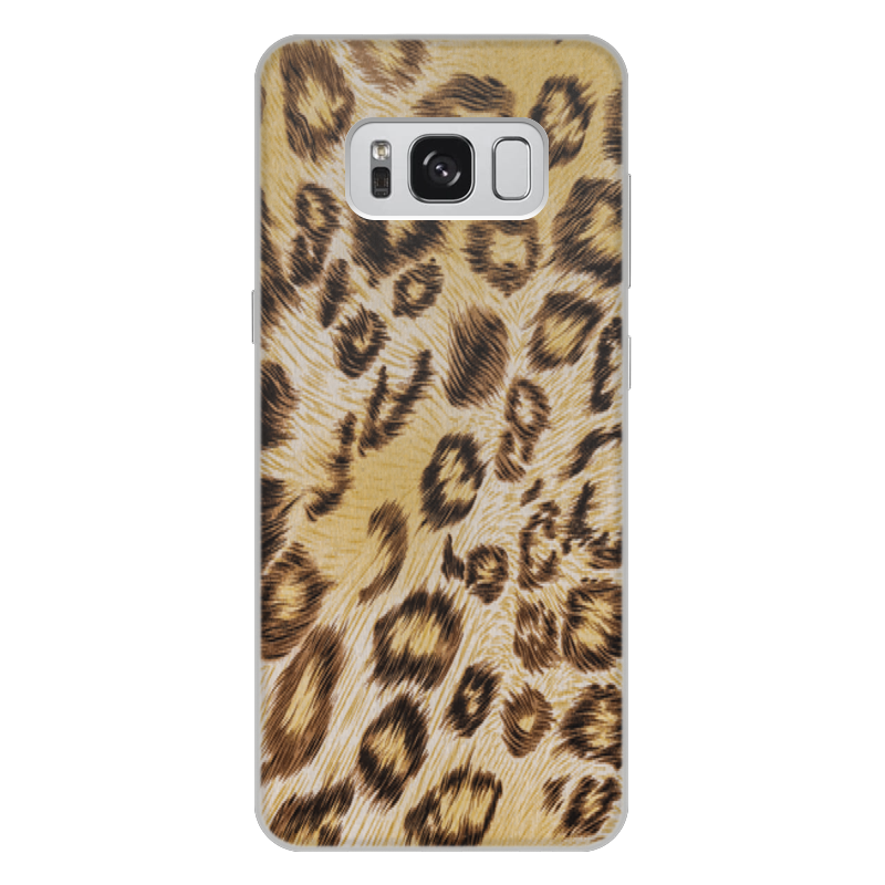 Printio Чехол для Samsung Galaxy S8 Plus, объёмная печать Леопард printio чехол для samsung galaxy s8 plus объёмная печать леопард живая природа