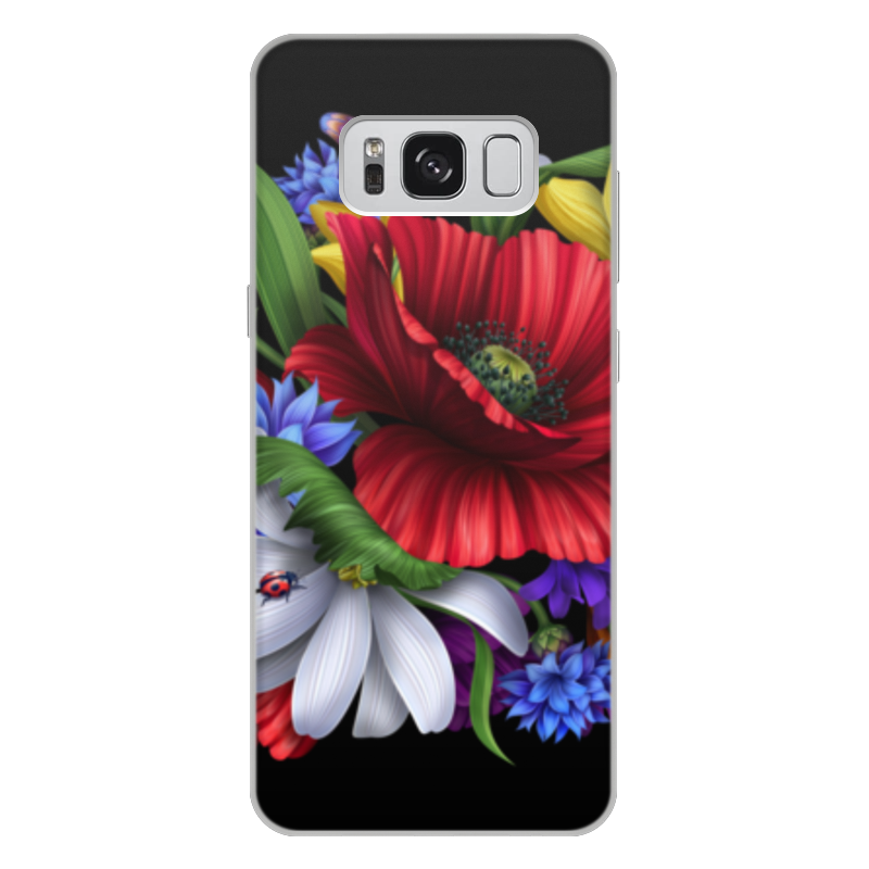 Printio Чехол для Samsung Galaxy S8 Plus, объёмная печать Композиция цветов