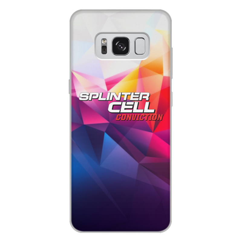Printio Чехол для Samsung Galaxy S8 Plus, объёмная печать Splinter cell