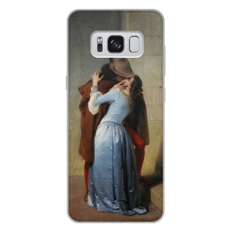 Printio Чехол для Samsung Galaxy S8 Plus, объёмная печать Поцелуй (франческо айец) printio чехол для samsung galaxy note 2 поцелуй франческо айец