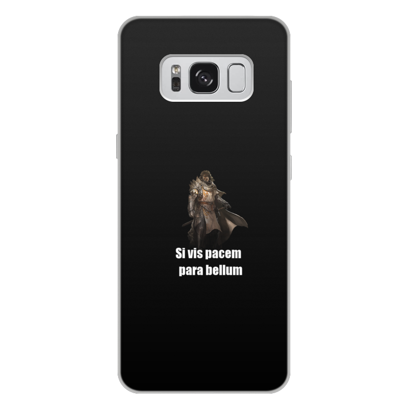 Printio Чехол для Samsung Galaxy S8 Plus, объёмная печать Хочешь мира - готовься к войне printio чехол для iphone 7 объёмная печать хочешь мира готовься к войне