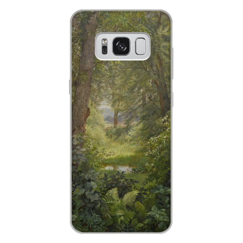 printio чехол для iphone 6 объёмная печать лесной пейзаж уильям трост ричардс Printio Чехол для Samsung Galaxy S8 Plus, объёмная печать Лесной пейзаж (уильям трост ричардс)