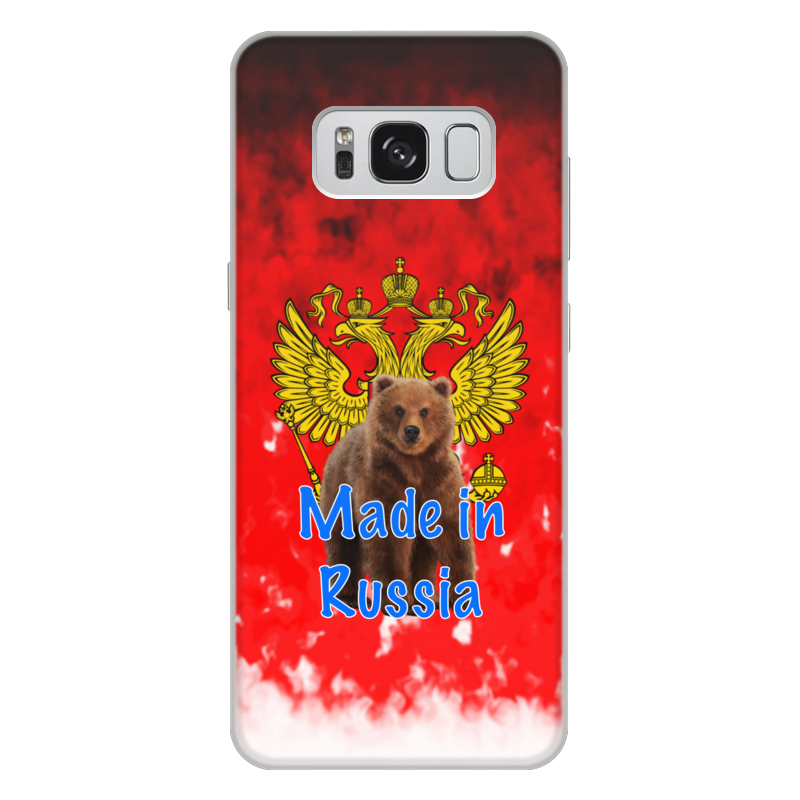 Printio Чехол для Samsung Galaxy S8 Plus, объёмная печать Russia