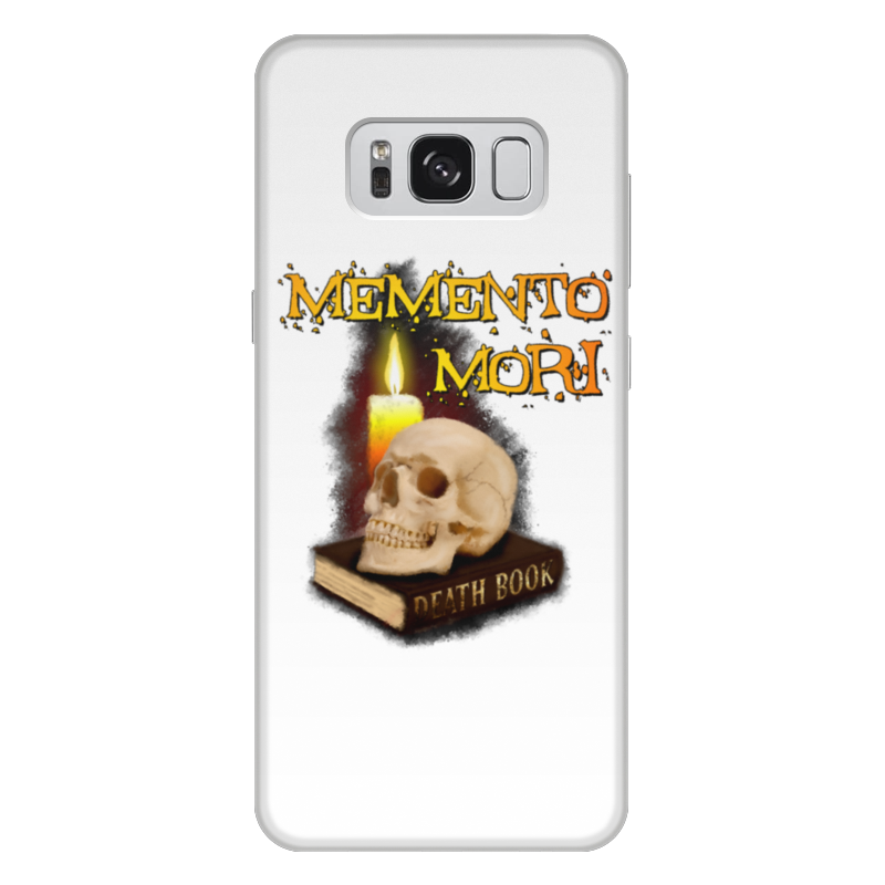 Printio Чехол для Samsung Galaxy S8 Plus, объёмная печать Memento mori. помни о смерти.