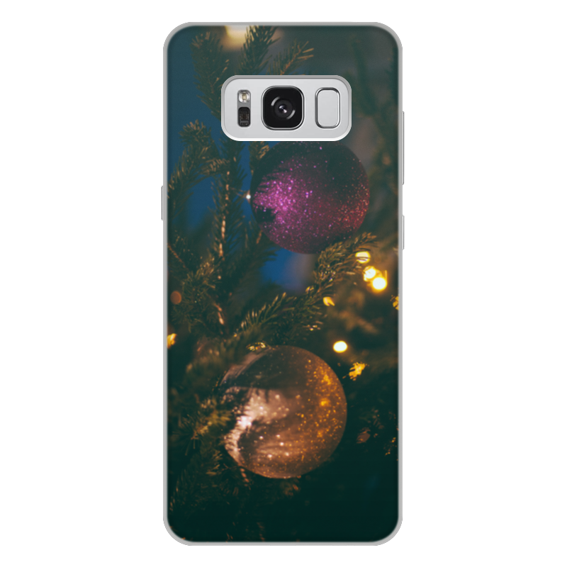 Printio Чехол для Samsung Galaxy S8 Plus, объёмная печать С новым годом re paчехол накладка artcolor для samsung galaxy s8 с принтом sweet paris