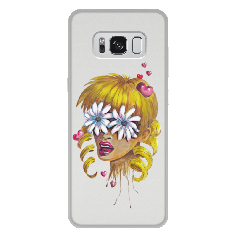 Printio Чехол для Samsung Galaxy S8 Plus, объёмная печать Без ума от цветов