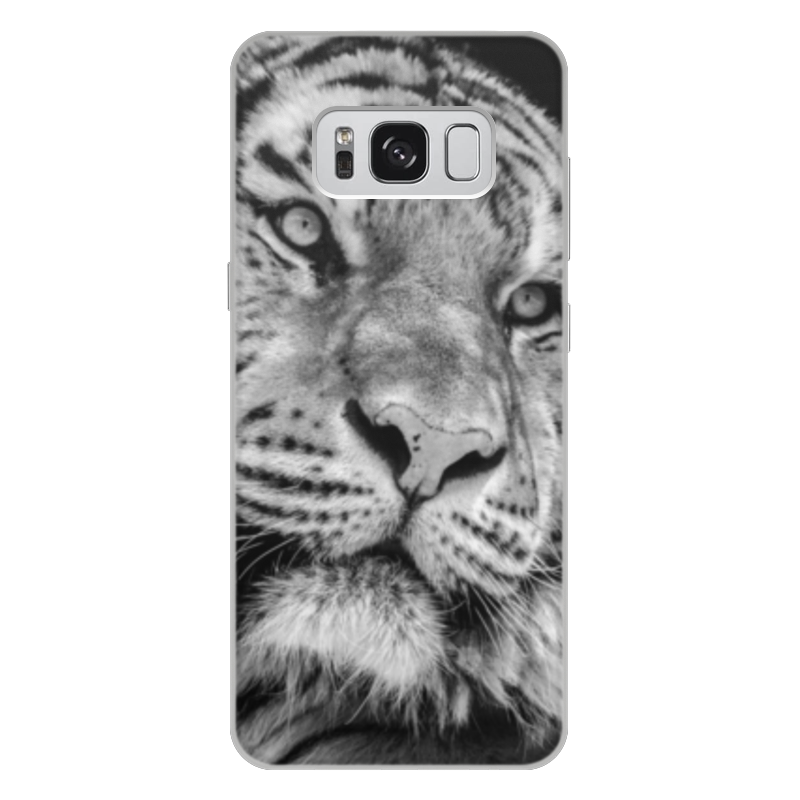 Printio Чехол для Samsung Galaxy S8 Plus, объёмная печать Тигры printio чехол для samsung galaxy s8 объёмная печать тигры