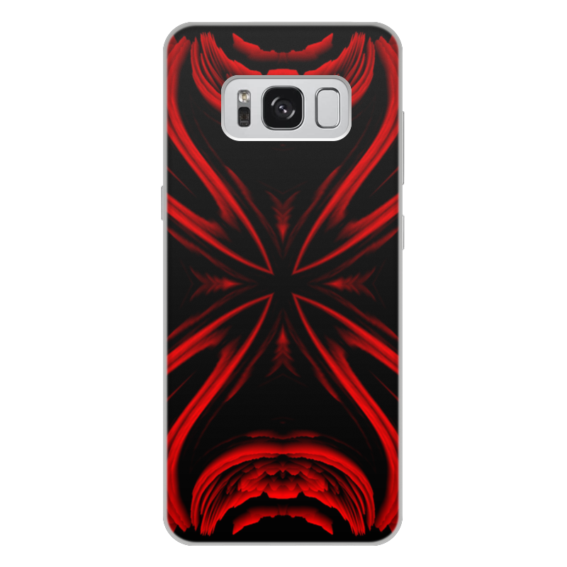 Printio Чехол для Samsung Galaxy S8 Plus, объёмная печать Красная ртуть