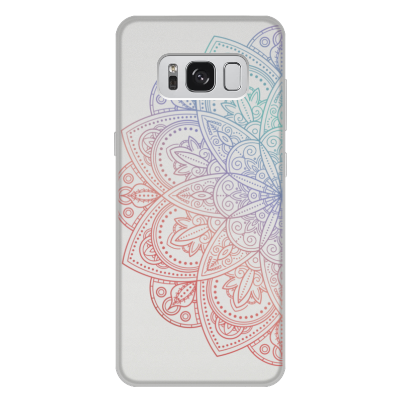 Printio Чехол для Samsung Galaxy S8 Plus, объёмная печать Мандала