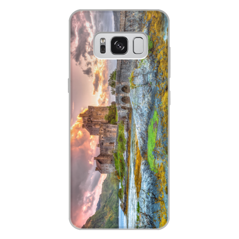 Printio Чехол для Samsung Galaxy S8 Plus, объёмная печать Замок в шотландии re paчехол накладка artcolor для samsung galaxy s9 plus с принтом акварельная красота
