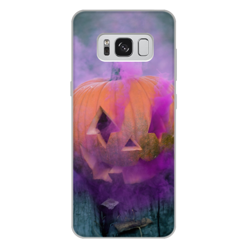 Printio Чехол для Samsung Galaxy S8 Plus, объёмная печать Хэллоуин re paчехол накладка artcolor для samsung galaxy m10 с принтом собака в смешной шапке