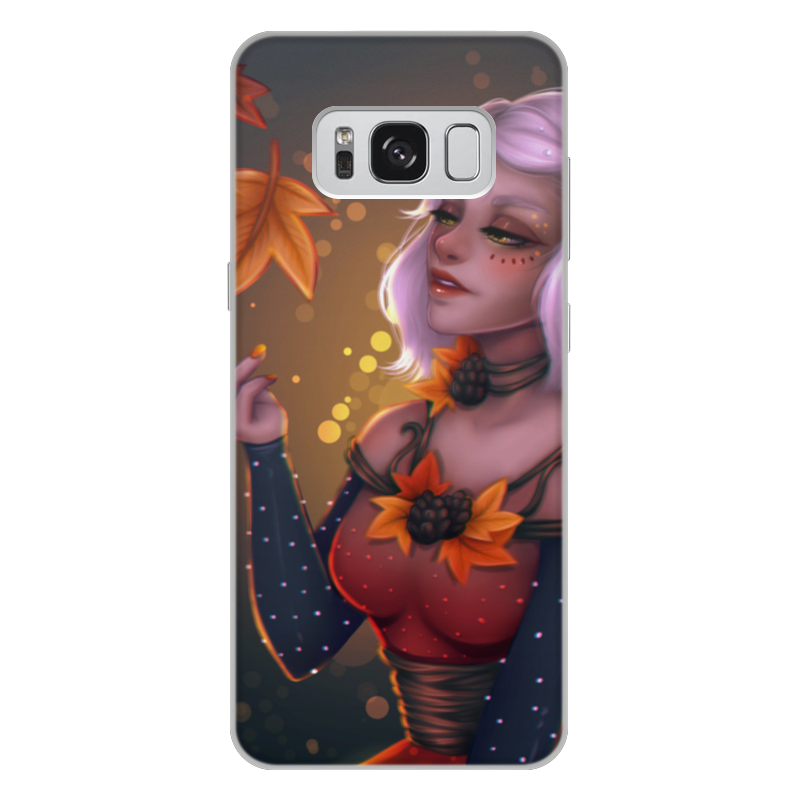 Printio Чехол для Samsung Galaxy S8 Plus, объёмная печать Осеннее настроение re paчехол накладка artcolor для samsung galaxy a6 plus 2018 с принтом парочка под дождем