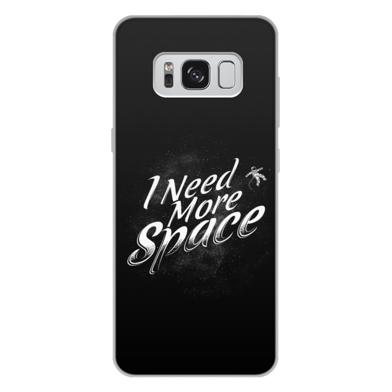Printio Чехол для Samsung Galaxy S8 Plus, объёмная печать I need more space