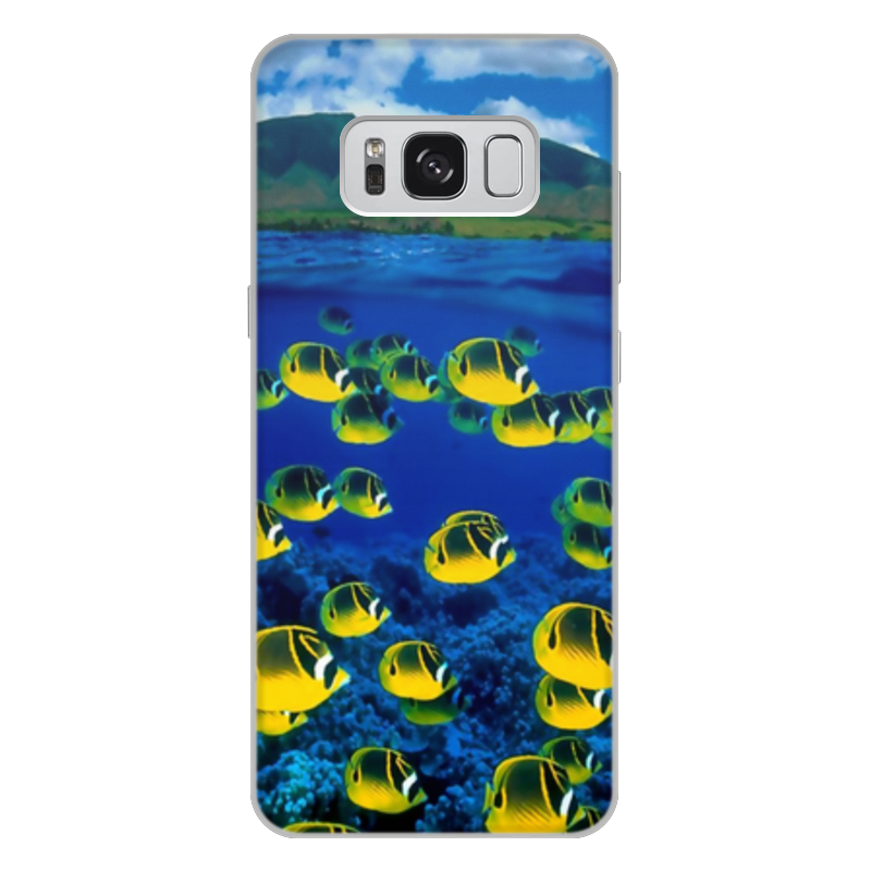 Printio Чехол для Samsung Galaxy S8 Plus, объёмная печать Морской риф printio чехол для samsung galaxy s8 plus объёмная печать морской риф