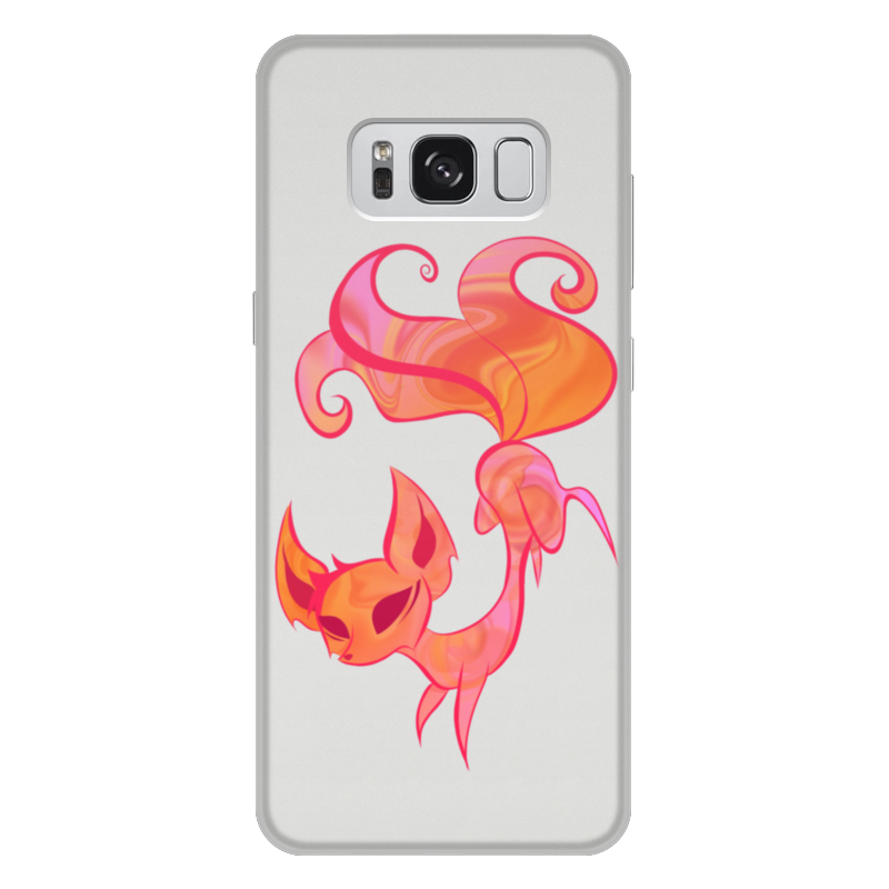 Printio Чехол для Samsung Galaxy S8 Plus, объёмная печать Огненная лиса