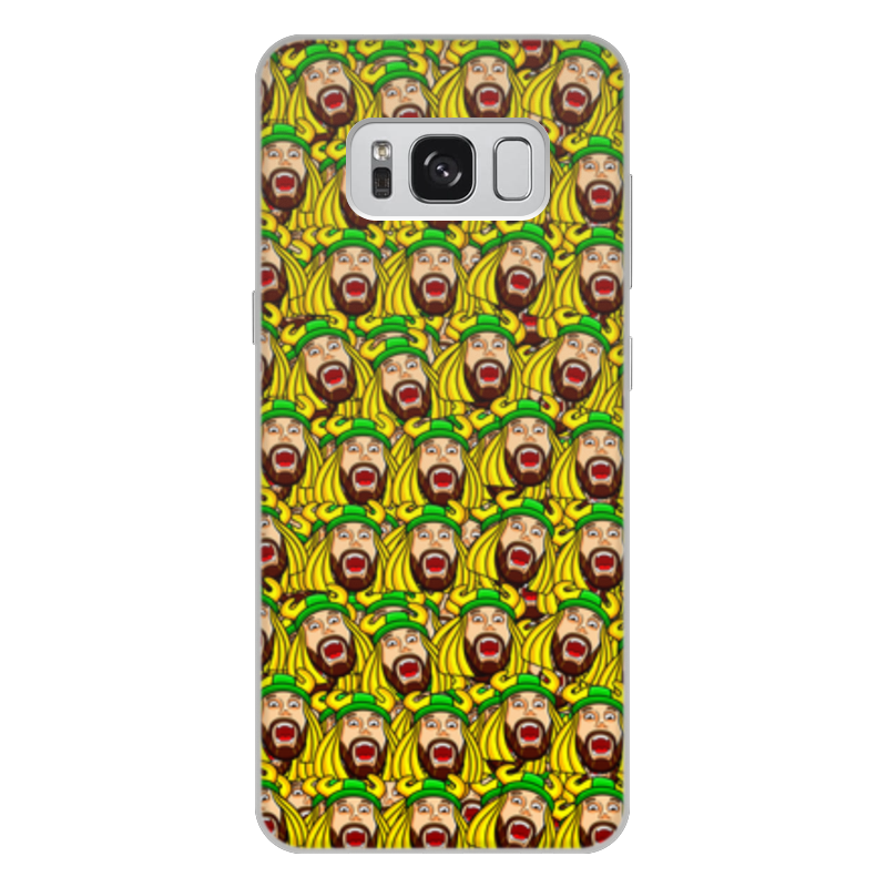 Printio Чехол для Samsung Galaxy S8 Plus, объёмная печать Meme паттерн