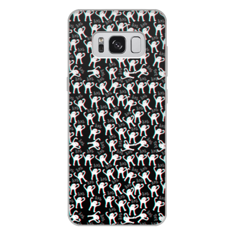 Printio Чехол для Samsung Galaxy S8 Plus, объёмная печать Ъуъ ъуъ glitch printio чехол для samsung galaxy s8 plus объёмная печать ъуъ ъуъ