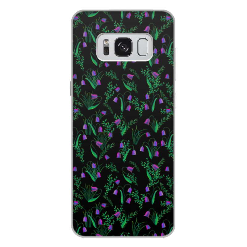 Printio Чехол для Samsung Galaxy S8 Plus, объёмная печать Колокольчики жидкий чехол с блестками love нарисованные сердечки на samsung galaxy s8 самсунг галакси с8