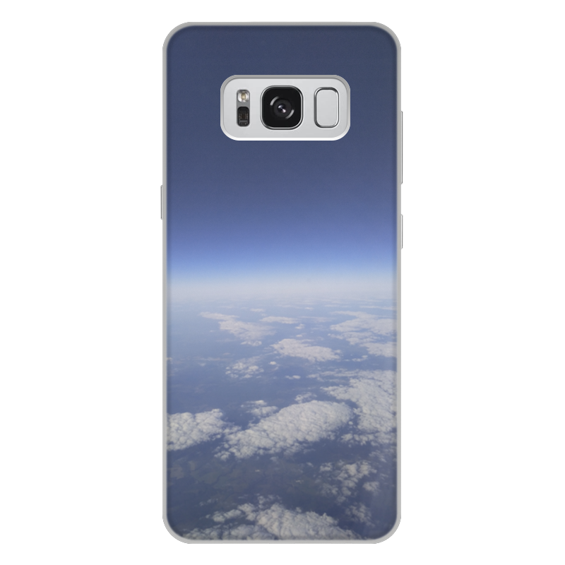 Printio Чехол для Samsung Galaxy S8 Plus, объёмная печать Путешествие на самолёте