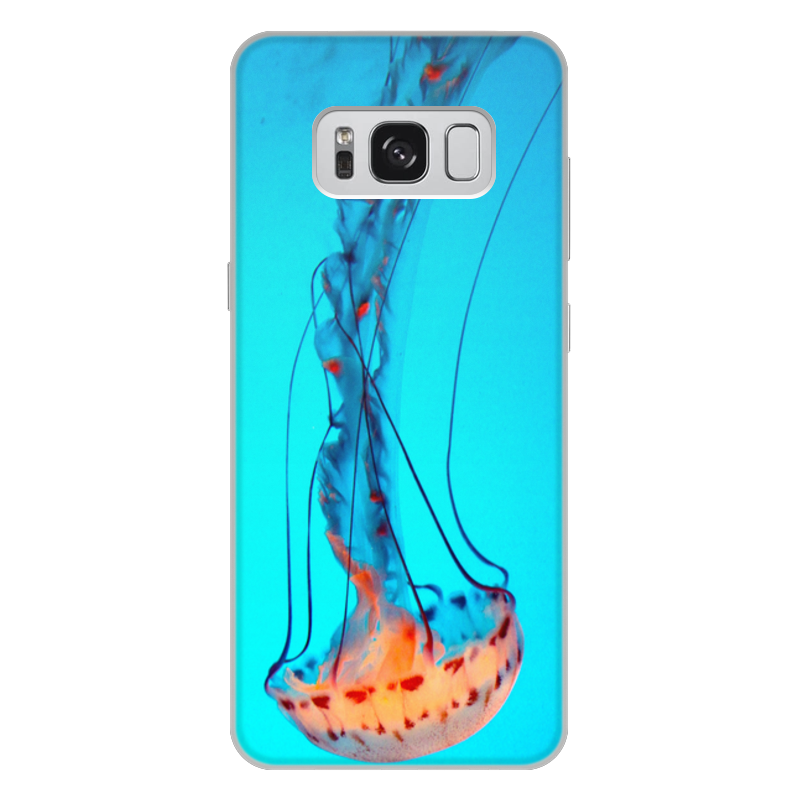 Printio Чехол для Samsung Galaxy S8 Plus, объёмная печать Jellyfish printio чехол для samsung galaxy s8 plus объёмная печать кит и море