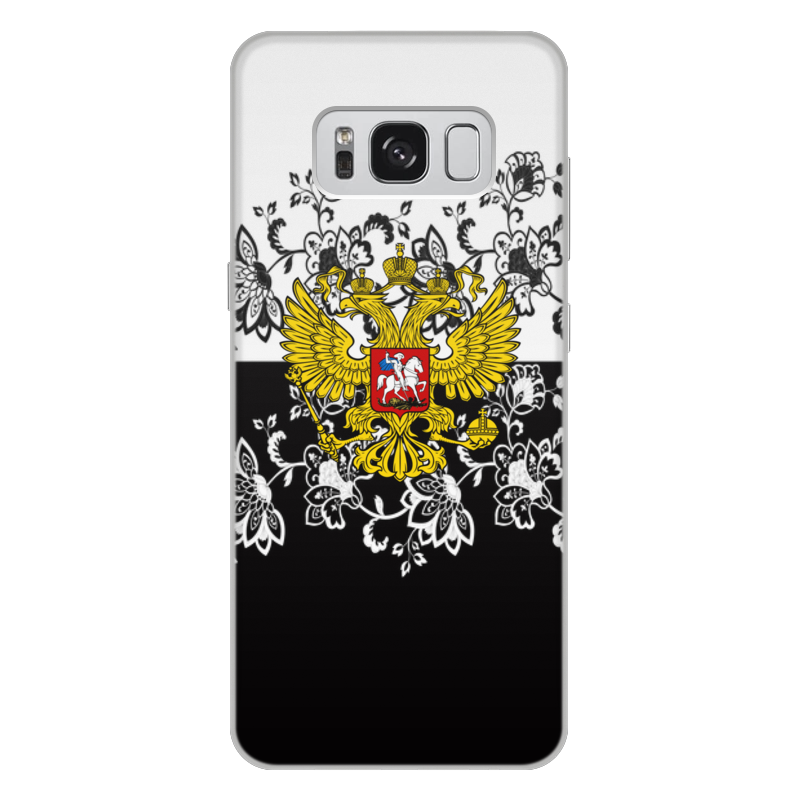 Printio Чехол для Samsung Galaxy S8 Plus, объёмная печать Узор и герб