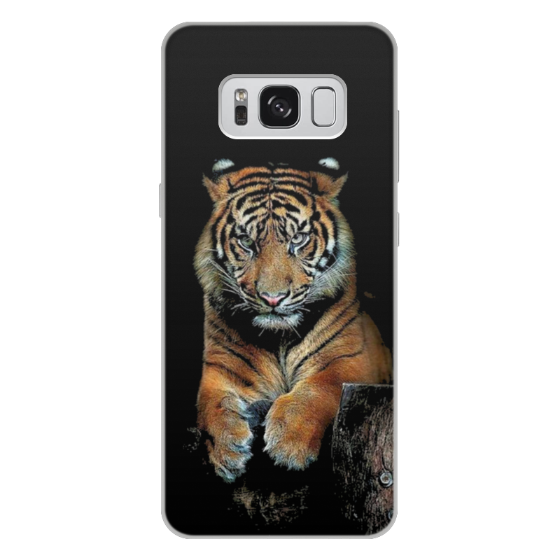 Printio Чехол для Samsung Galaxy S8 Plus, объёмная печать Тигры printio чехол для samsung galaxy s8 plus объёмная печать тигры фэнтези