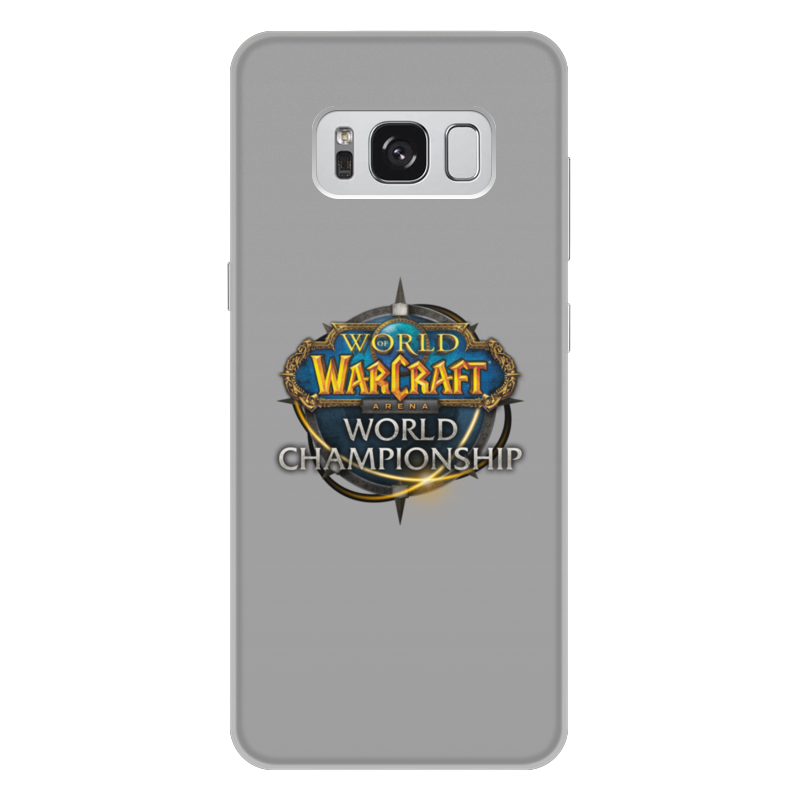 Printio Чехол для Samsung Galaxy S8 Plus, объёмная печать Warcraft