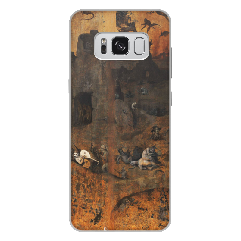 Printio Чехол для Samsung Galaxy S8 Plus, объёмная печать Ад (ад и потоп (створки алтаря иеронима босха))