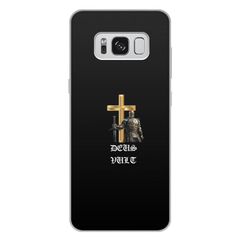 Printio Чехол для Samsung Galaxy S8 Plus, объёмная печать Deus vult. крестоносцы
