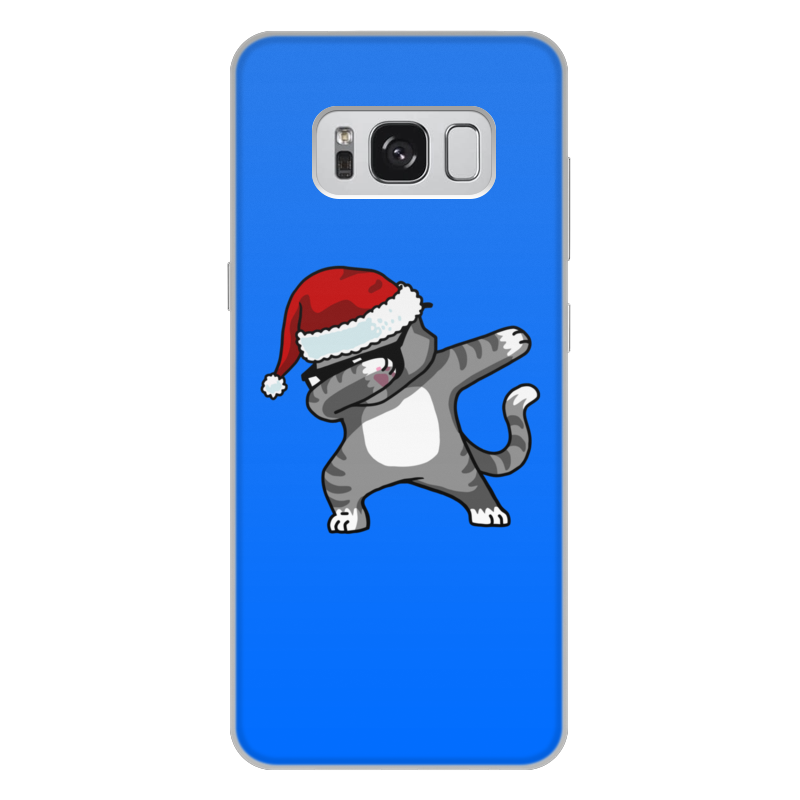 Printio Чехол для Samsung Galaxy S8 Plus, объёмная печать Dabbing cat printio чехол для samsung galaxy s8 plus объёмная печать dabbing dog
