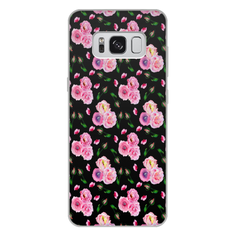 Printio Чехол для Samsung Galaxy S8 Plus, объёмная печать Бутоны роз
