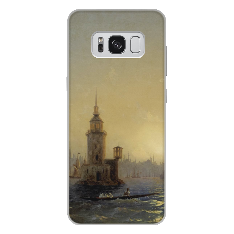 Printio Чехол для Samsung Galaxy S8 Plus, объёмная печать Вид леандровой башни в константинополе