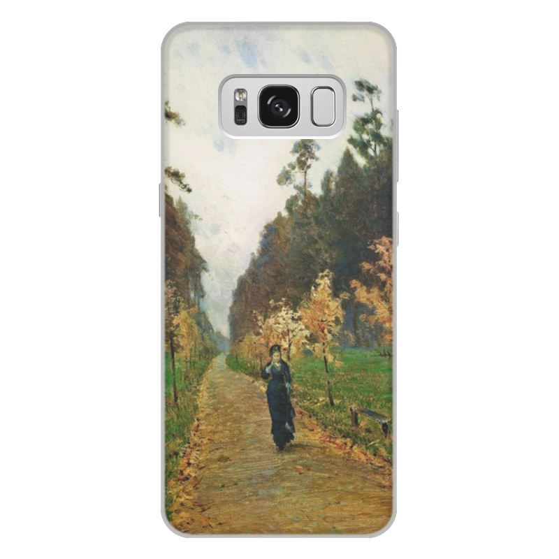 Printio Чехол для Samsung Galaxy S8 Plus, объёмная печать Осенний день. сокольники (левитан)