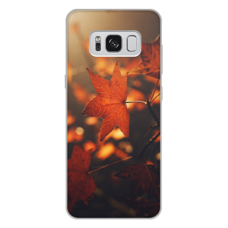 Printio Чехол для Samsung Galaxy S8 Plus, объёмная печать Осень printio чехол для samsung galaxy s8 объёмная печать золотая аквариумная рыбка
